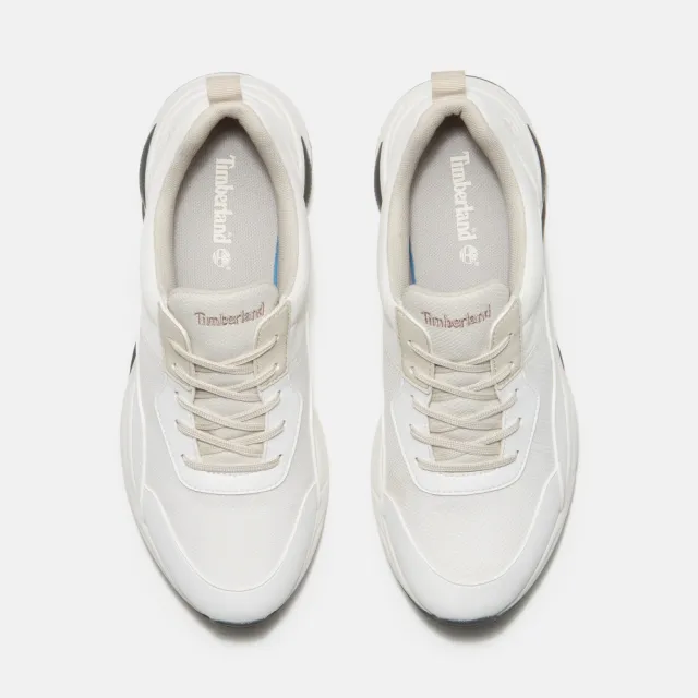 【Timberland】女款白色低筒休閒鞋(A4218100)