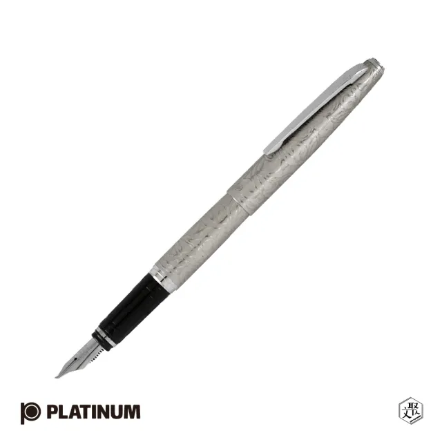 【PLATINUM 白金】唐草花樣書法尖 PTA-500(原廠正貨)