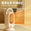 【Ouboo】復古桌面暖風機 取暖器 桌上暖風器 陶瓷暖風機 迷你暖風機 小型暖風機 暖風扇 電暖器 禮物