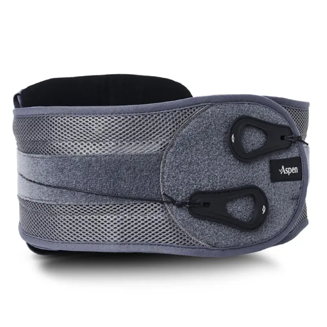 【Aspen 耶思本】美國 Aspen FLX 627 Lumbar 短硬背架(單一尺寸 腰圍 28-54 吋皆適用)