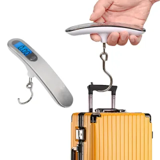 【AHOYE】高精準LED顯示單位切換電子行李秤(旅行秤 手提秤 電子秤 秤重器)
