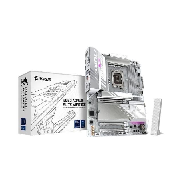 【GIGABYTE 技嘉】B860 AORUS ELITE WIFI7 ICE Intel 主機板