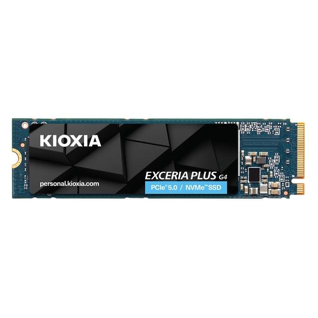 【KIOXIA  鎧俠】EXCERIA PLUS G4 SSD M.2 2280 PCIe NVMe 2TB Gen5x4(LVD10Z002TG8)