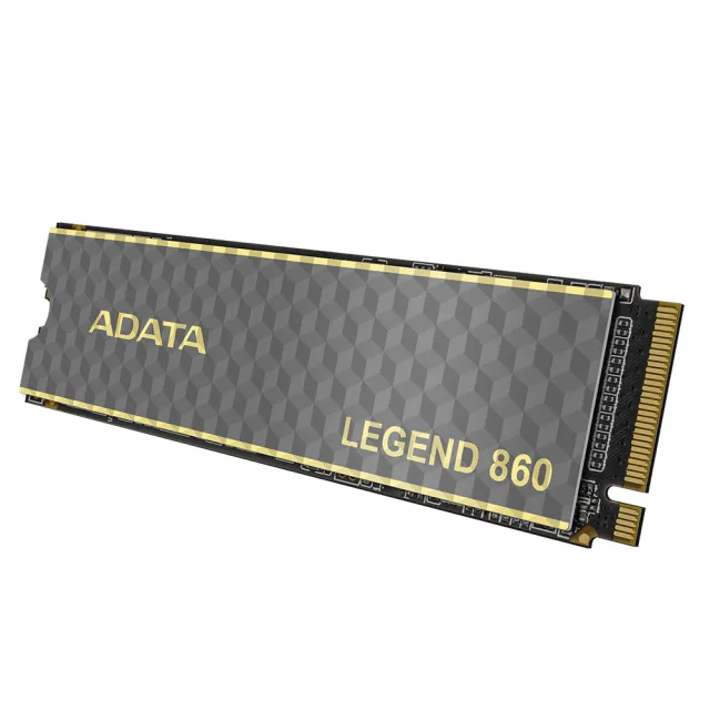 【ADATA 威剛】LEGEND 860 M.2 2280 PCIe NVMe 1000GB Gen4x4 SSD固態硬碟 (讀6000MB/寫4000MB*附散熱片)