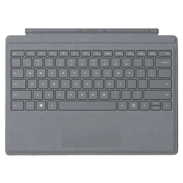 【Microsoft 微軟】A級福利品 Surface Pro 原廠實體鍵盤保護蓋(注音按鍵/無筆槽/12.3吋適用)