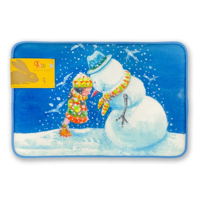 寢室安居 柔綿極厚蛋糕絨吸水地墊50x80cm(浴室防滑腳墊