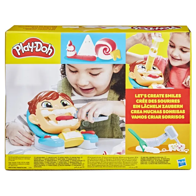 【PLAYDOH 培樂多】黏土系列(快樂小牙醫遊戲組)