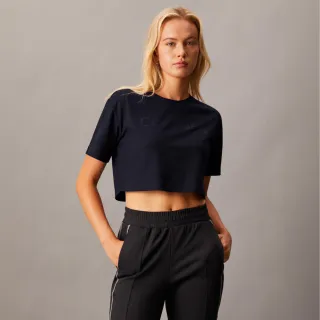 【Calvin Klein】官方旗艦館 CK Sport Future Icon 標誌 T恤_黑色