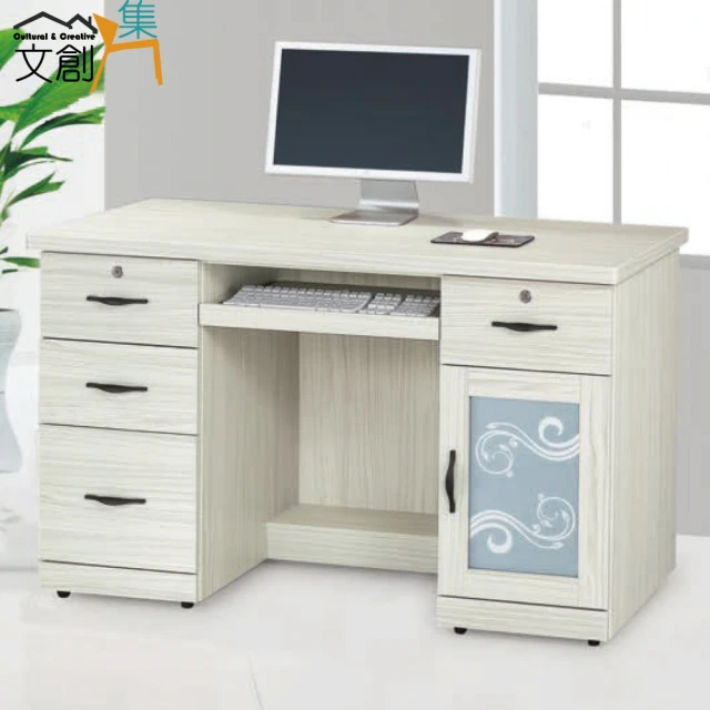 文創集 美滿3尺四抽書桌好評推薦