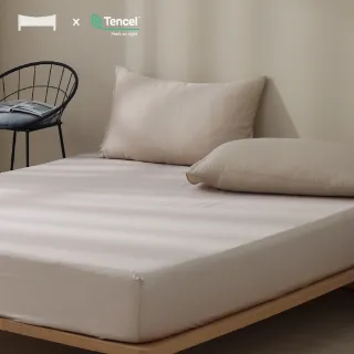 【UN#】60支 100%萊賽爾天絲 床包枕套組-標準單人、單人加大(多色任選)