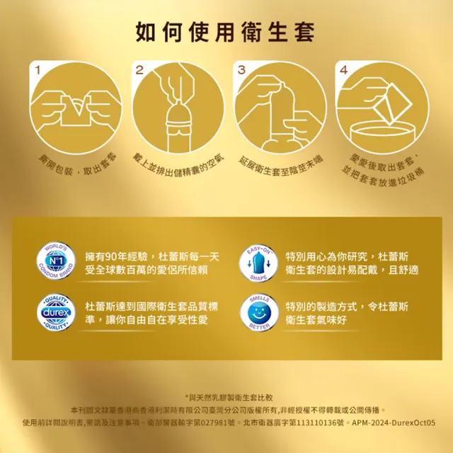 【Durex 杜蕾斯】真觸感裝保險套8入x4(共32入-避孕套/衛生套/親膚柔軟系列)