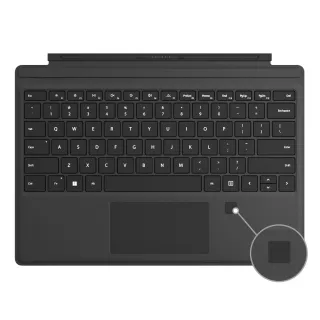 【Microsoft 微軟】A級福利品 Surface Pro 原廠實體鍵盤保護蓋(注音按鍵/無筆槽/指紋解鎖)