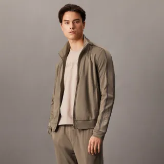 【Calvin Klein】官方旗艦館 CK Sport Icon 運動風拉鍊外套_灰色