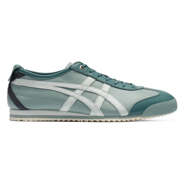 Onitsuka Tiger 鬼塚虎 官方旗艦店 黑底白虎爪 Onitsuka Tiger 鬼塚虎 官方旗艦店 莫蘭迪藍配色 MEXICO 66 SD(1183A872-402)