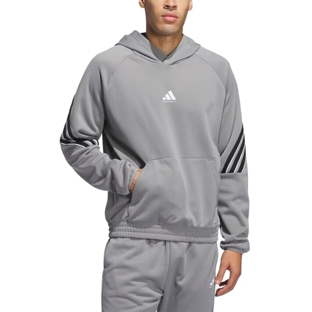 adidas 愛迪達 連帽長袖T恤 運動 CRAZYWARM SWEAT 男女 - JN2492