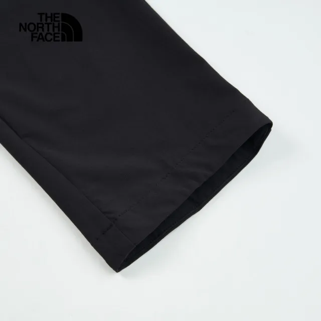 【The North Face】TNF 休閒 DWR防潑水戶外徒步長褲 M NEW HIKE PANT-AP 男 黑(NF0A7WCV4H0)