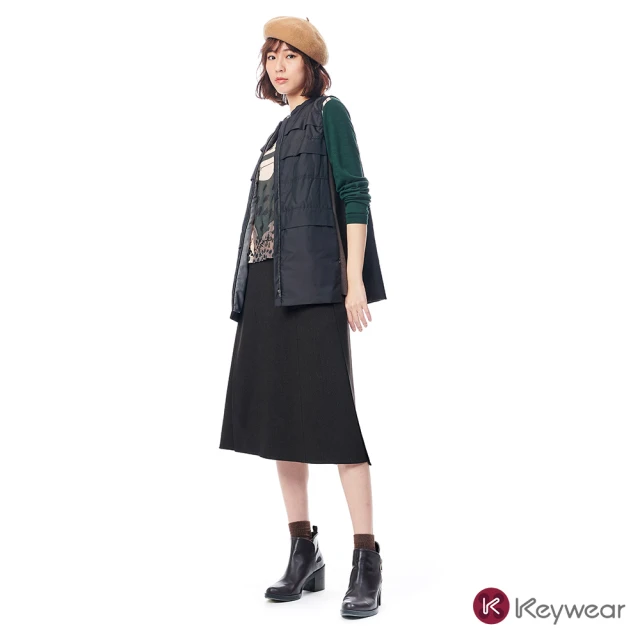 KeyWear 奇威名品 亮片紗特殊織法針織毛衣優惠推薦