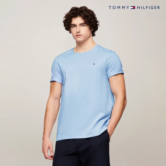 Tommy Hilfiger 官方旗艦館 標誌印花圓領 T 