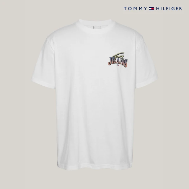Tommy Hilfiger 官方旗艦館 標誌印花圓領 T 