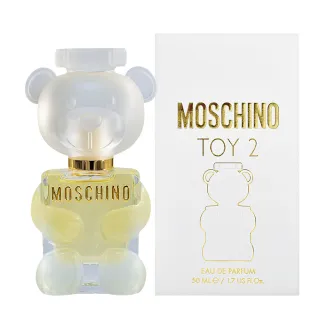 【MOSCHINO】TOY2 熊心未泯2女性淡香精 50ml(泰迪熊系列香水 平行輸入)