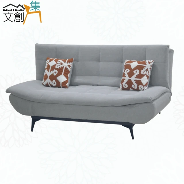 文創集 加菲雙層棉麻布展開式沙發椅/沙發床(二色可選)好評推 文創集 加菲雙層棉麻布展開式沙發椅/沙發床(二色可選)