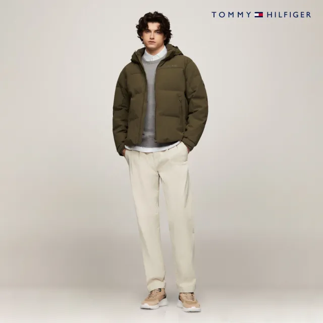 【TOMMY HILFIGER】官方旗艦館 彈力標準版型 Polo 衫_白色