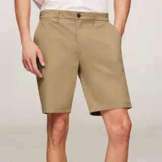 【TOMMY HILFIGER】官方旗艦館 舒適彈性 Brookyln 短褲_棕色