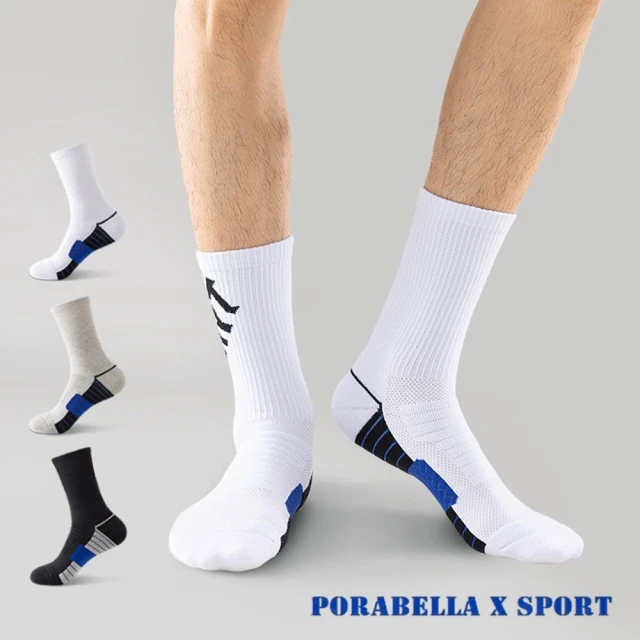 Porabella 襪子 男襪 中筒襪 撞色襪 運動襪 籃球襪 SPORT SOCKS