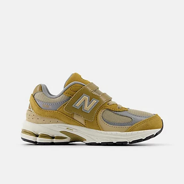 NEW BALANCE NB 2002 童鞋 休閒鞋 復古鞋 運動鞋 親子鞋 中大童 卡其色(PV2002CE-W)