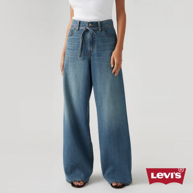 LEVIS XL Straight 女款 高腰寬鬆直筒牛仔褲 人氣新品 A8701-0009