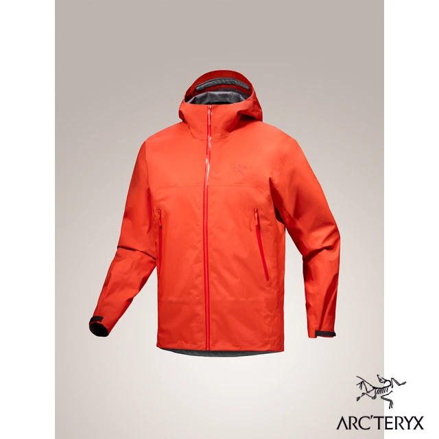 Arcteryx 始祖鳥 男 Beta 防水外套(太陽橘)