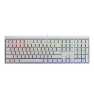【Cherry】Cherry MX Board 2.0S MX2A RGB 白正刻 青軸(2.0S 白 青軸 二代軸 RGB)