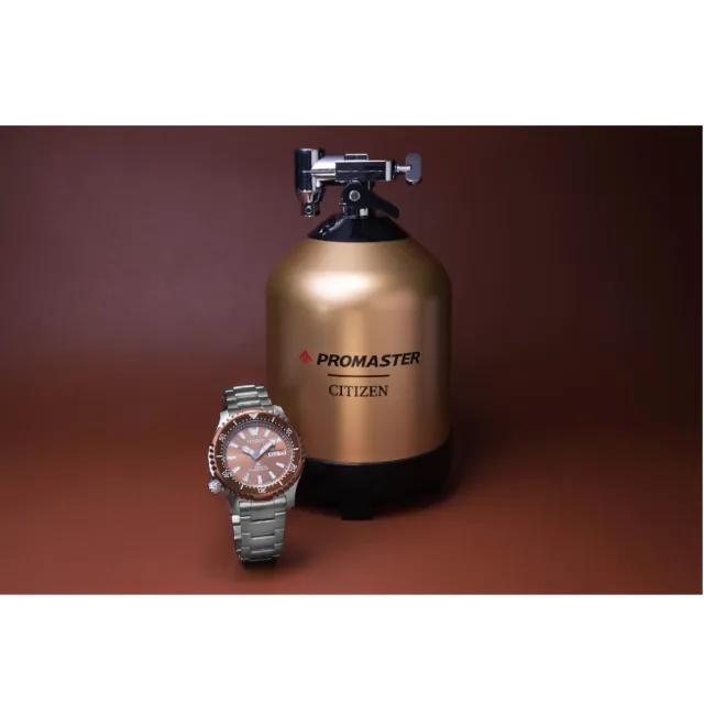 【CITIZEN 星辰】PROMASTER 鋼鐵河豚EX Plus潛水機械錶  禮物  手錶(NY0164-65X)