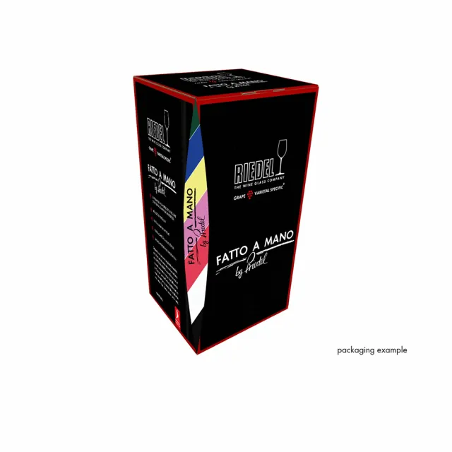 【Riedel】Fatto A Mano 手工彩梗酒杯-多色任選-1入(頂級手工工藝品質/多款任選)