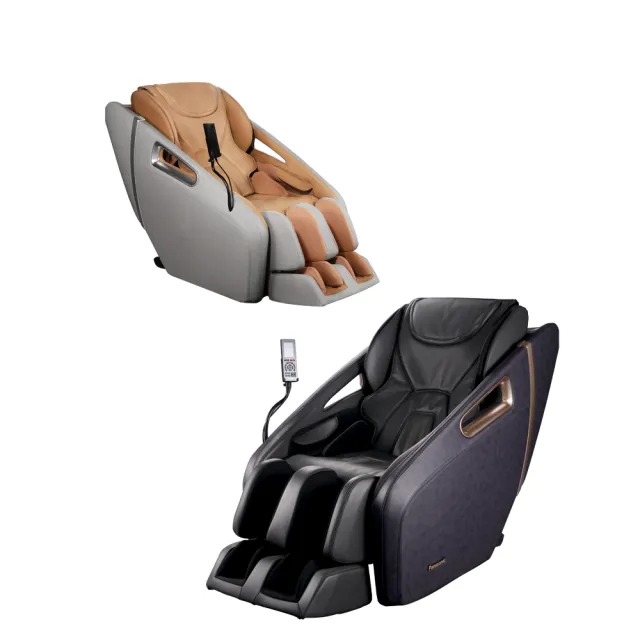 【Panasonic 國際牌】動力火車推薦 御享皇座4D真手感按摩椅 EP-MA32(智能檢測身形/莫蘭迪色系)