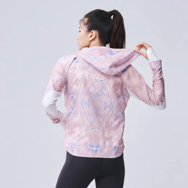【BATIS 巴帝斯】24SS 女異材拼接連帽印花外套-女-二色