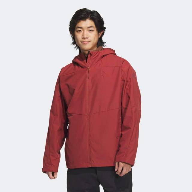 adidas 愛迪達adidas 愛迪達 外套 男 運動連帽外套 TH 3 IN 1 JKT 紅 JZ8400