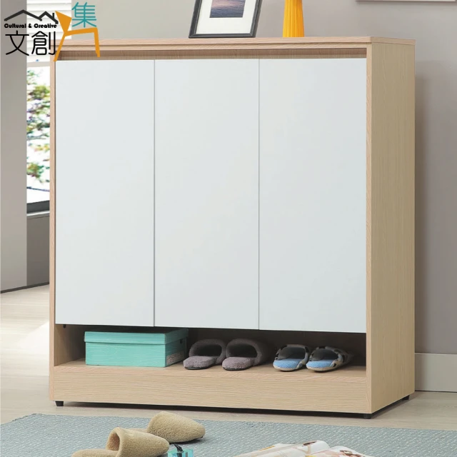 文創集 達斯1.3尺單抽二門高玄關鞋櫃優惠推薦