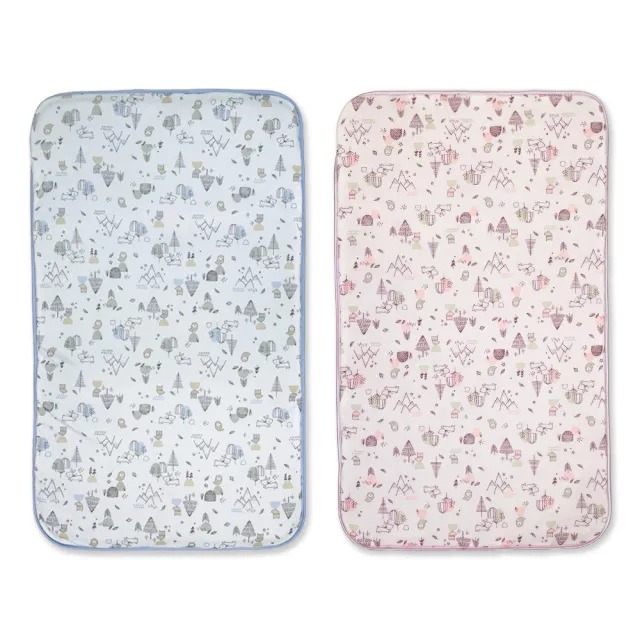 【奇哥】彩繪床邊床透氣床墊 52×89×2.5cm(寶寶床墊 透氣床墊 嬰兒床墊 可搭配Joie嬰兒床使用)