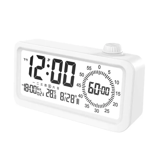 【COMET】高質感自律可視化計時器鬧鐘-長方型(兒童學習器 定時管理器 自律鬧鐘 自律定時器/2318C)