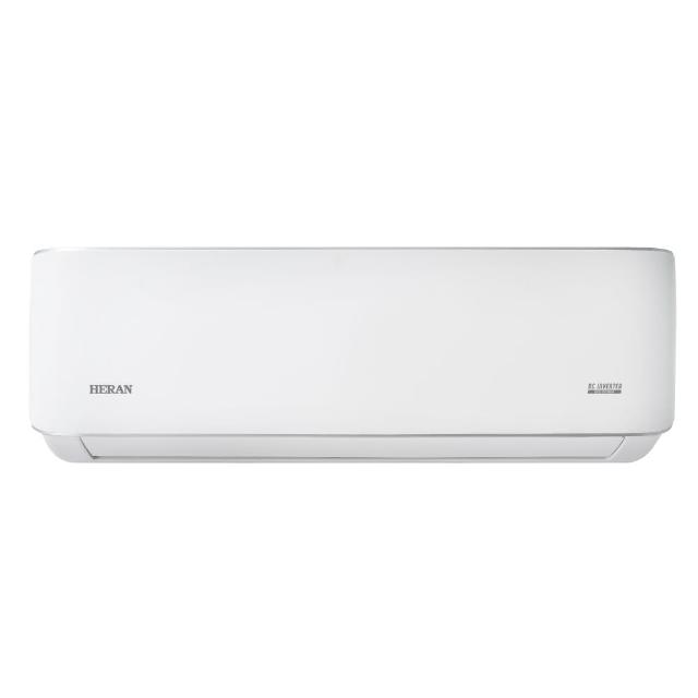  HERAN禾聯 HI-AT63H/HO-AT63H 分離式冷暖變頻空調，適用9-11坪空間，採用環保R32冷媒，CSPF第一級能源效率，額定冷暖能力6.6kW，提供上/下吹出風口，室內機輕巧13.2kg，室外機44kg。全機保固7年、壓縮機10年，220V電源，中國製造BSMI認證R43706。高效省電，適閤家庭暖房冷氣需求，提升舒適生活品質。 