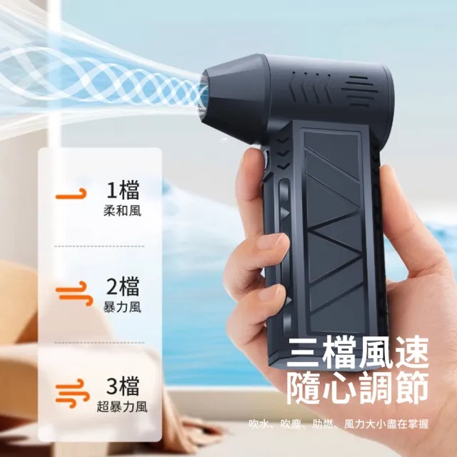【Dep】多功能無線吹塵槍 13W高速無刷除塵槍 戶外露營充氣機 (吹塵 吹水 吹氣球 充氣床) 禮物