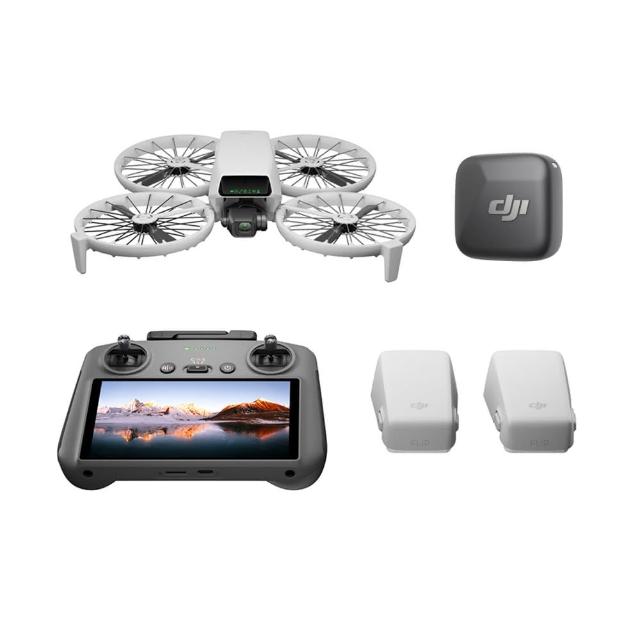 【DJI】FLIP 暢飛套裝 DJI RC 2 帶屏遙控器 空拍機/無人機 + Care 2年版 + Mic Mini 發射器(專業收音套組)
