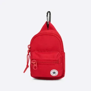 【CONVERSE】MINI GO 2 POUCH 卡夾證件帶零錢包 迷你包 男包 女包 紅色(10027428-A02)