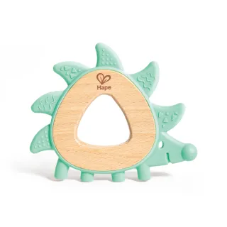 【德國Hape】刺蝟固齒器(固齒器/安撫玩具)