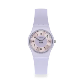 【SWATCH】Swatch Lady 原創系列手錶 LILAC LIGHTNESS 淡紫色 女錶 手錶 瑞士錶 錶(25mm)