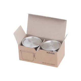 【KINOX】香料咖啡罐 韓國製 一組兩入(調味罐 露營 逐露天下)