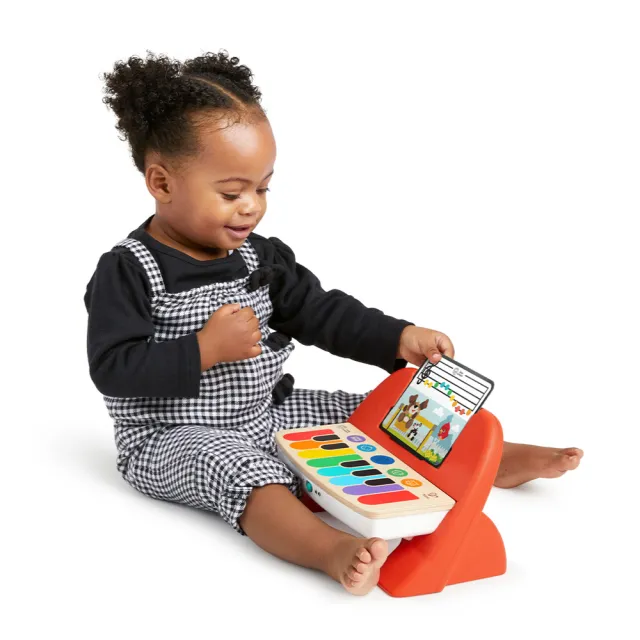 【Hape】Baby Einstein小鋼琴(聲音玩具/樂器遊戲/木製玩具/木頭玩具)