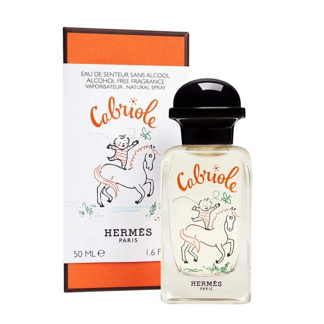 HERMES Cabriole 50ml 香水　極美品 Hermes 愛馬仕】Cabriole 香氛水50ml(寶寶香水.國際航空版) - momo購物