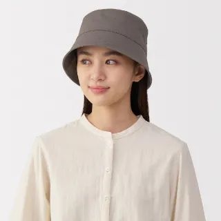 【MUJI 無印良品】棉斜紋織平頂有簷帽(共3色)